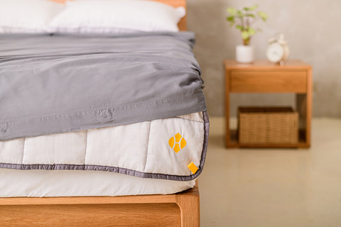 Hush Home cooling duvet cover for weighted blanket